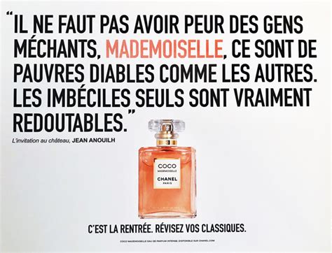 citation parfum coco chanel